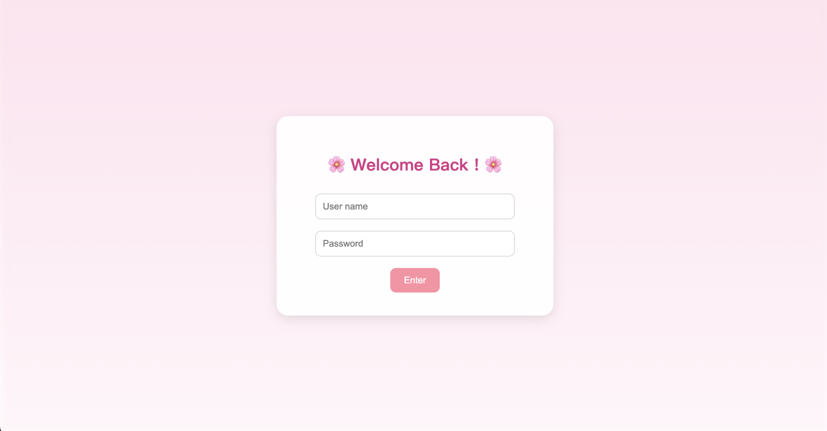 Login Page